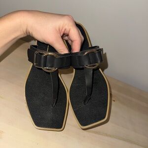 Dolce Vita Black Women's Sandals